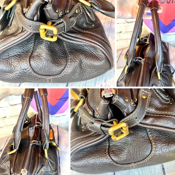 Chloe brown leather Paddington bag - Picture 10 of 16